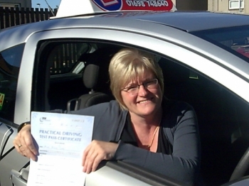 Congratulations to Ann on passing first time...